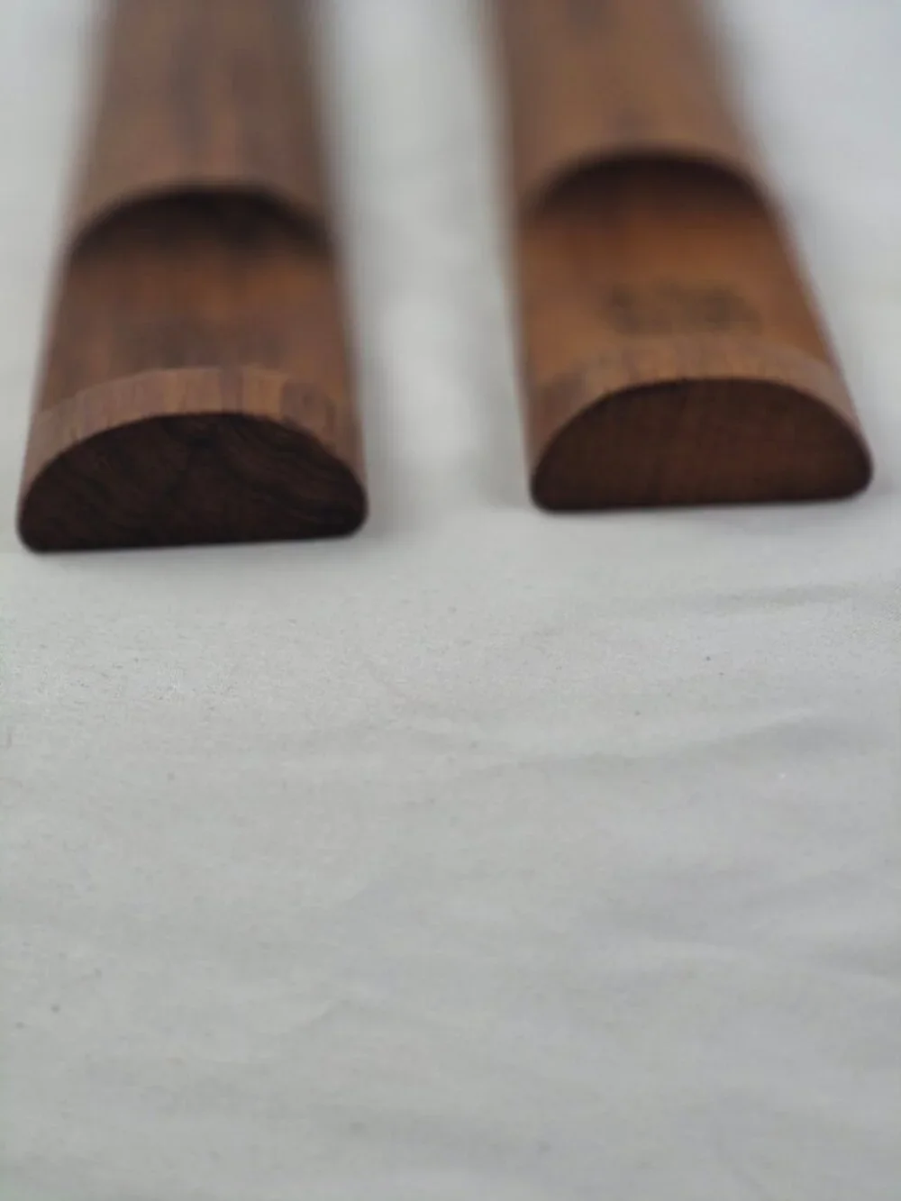 Mid-Century Modern Dansk Ellipse Teak Salad Servers by Jens Quistgaard